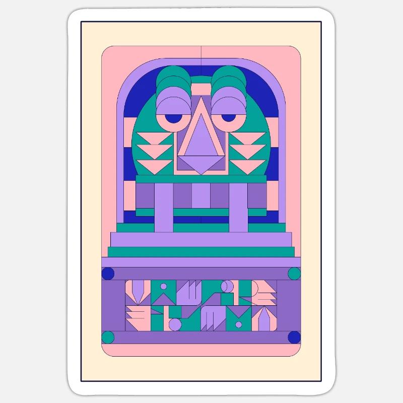 Sticker taille S (10 x 10 cm) - 