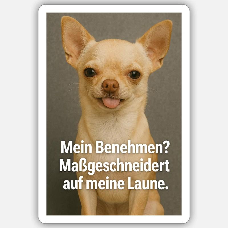 Sticker Größe S (10 x 10 cm) - 