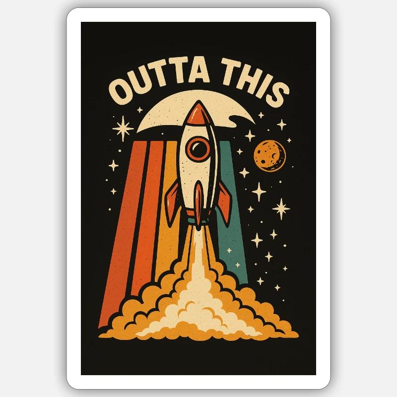 Sticker Größe S (10 x 10 cm) - 