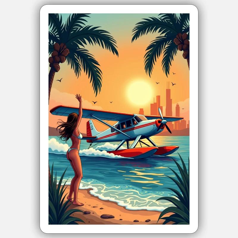 Sticker Größe S (10 x 10 cm) -