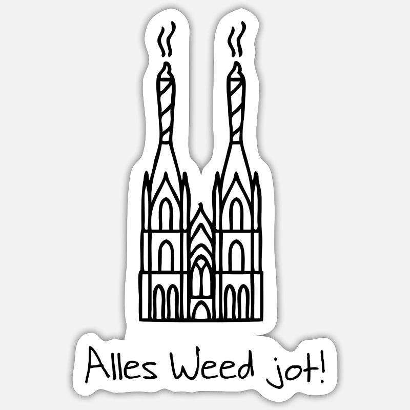 Sticker Größe S (10 x 10 cm) - 