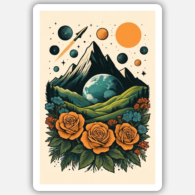 Sticker Größe S (10 x 10 cm) - 