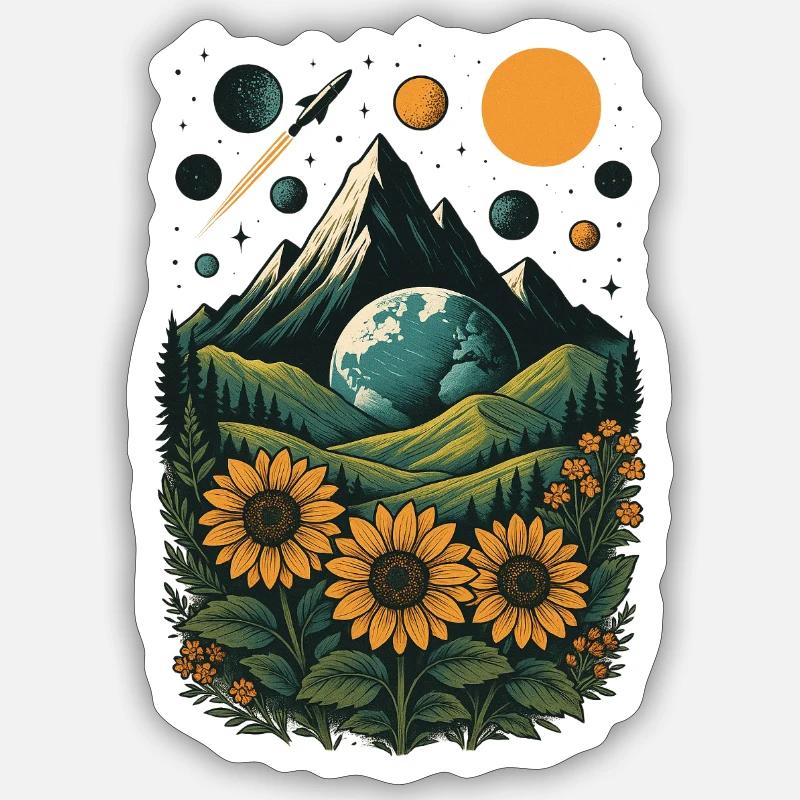 Sticker Größe S (10 x 10 cm) - 