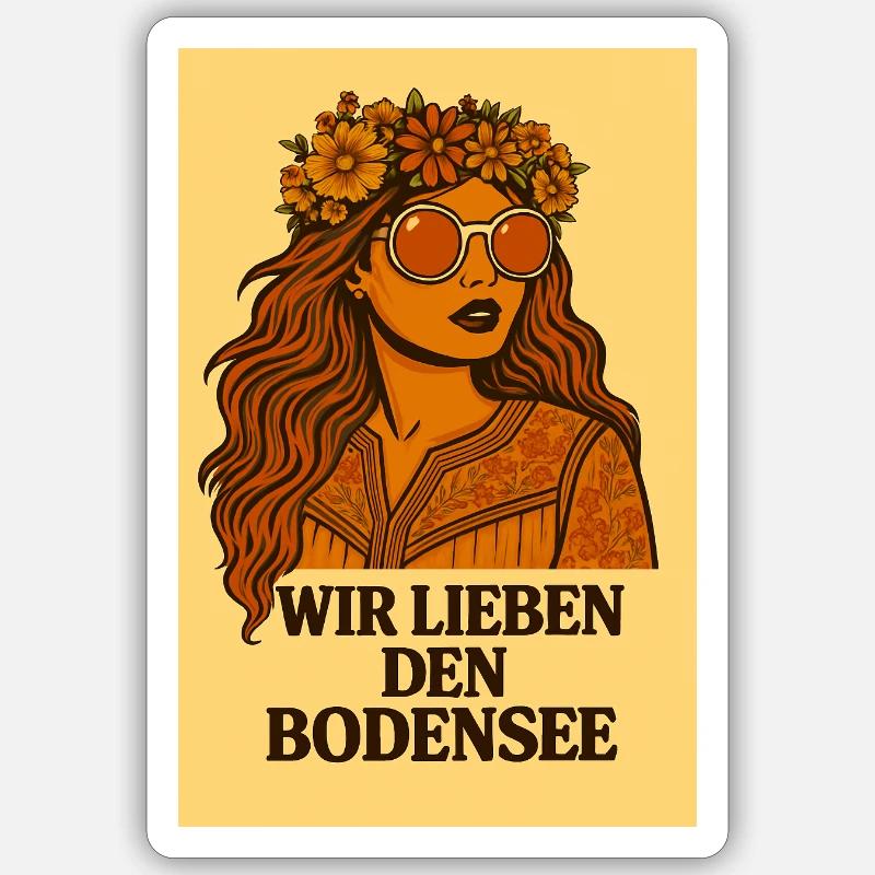 Sticker Größe S (10 x 10 cm) - 