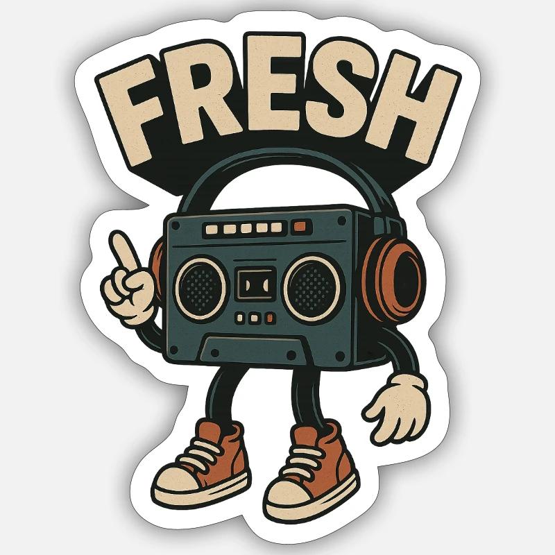 Sticker Größe S (10 x 10 cm) - 