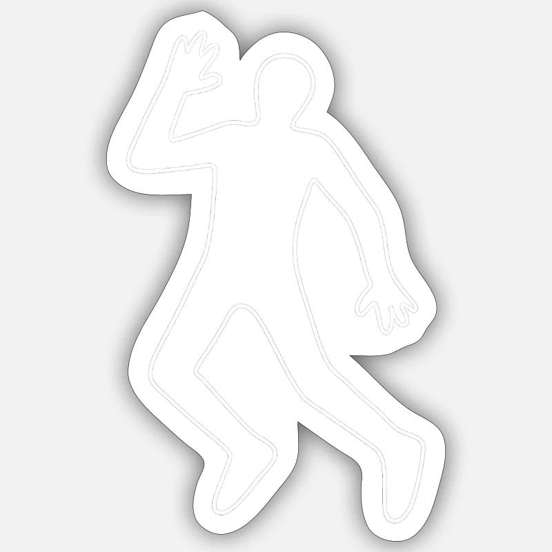 Corpse Sticker size S (10 x 10 cm)