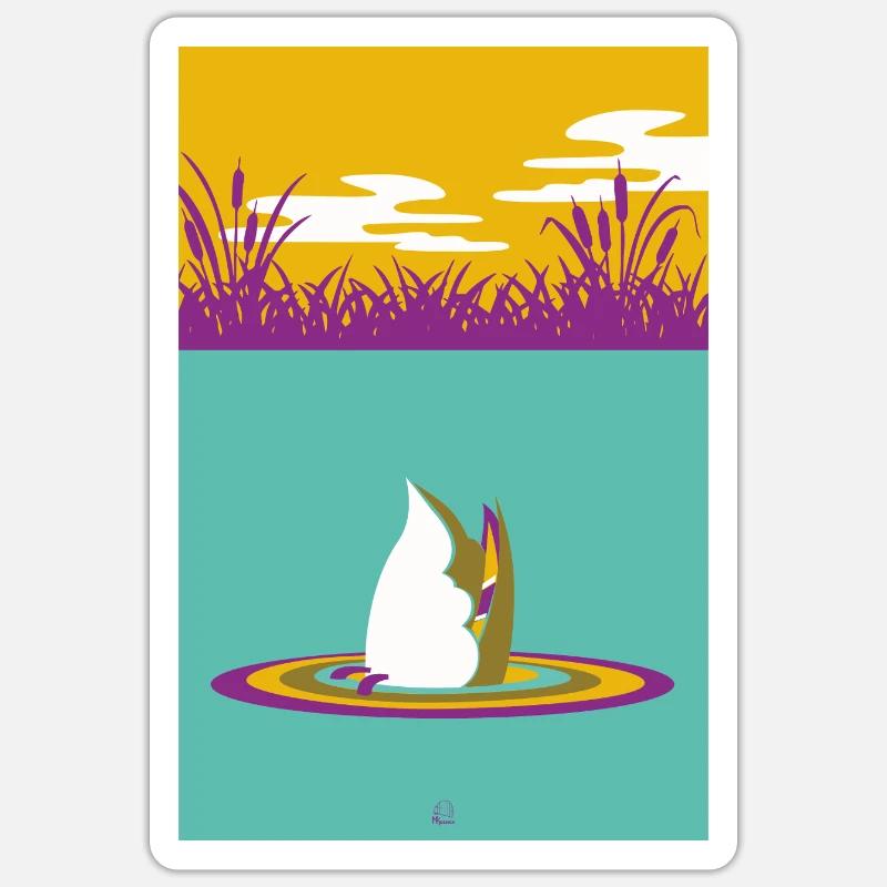 Sticker Größe S (10 x 10 cm) - 