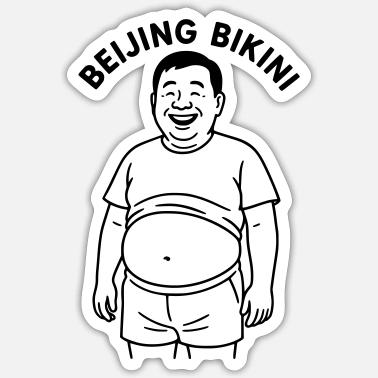 Bikini Pékin Autocollant