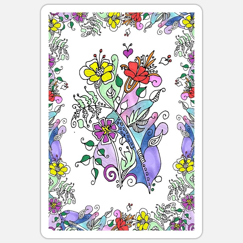 Sticker taille S (10 x 10 cm) - 