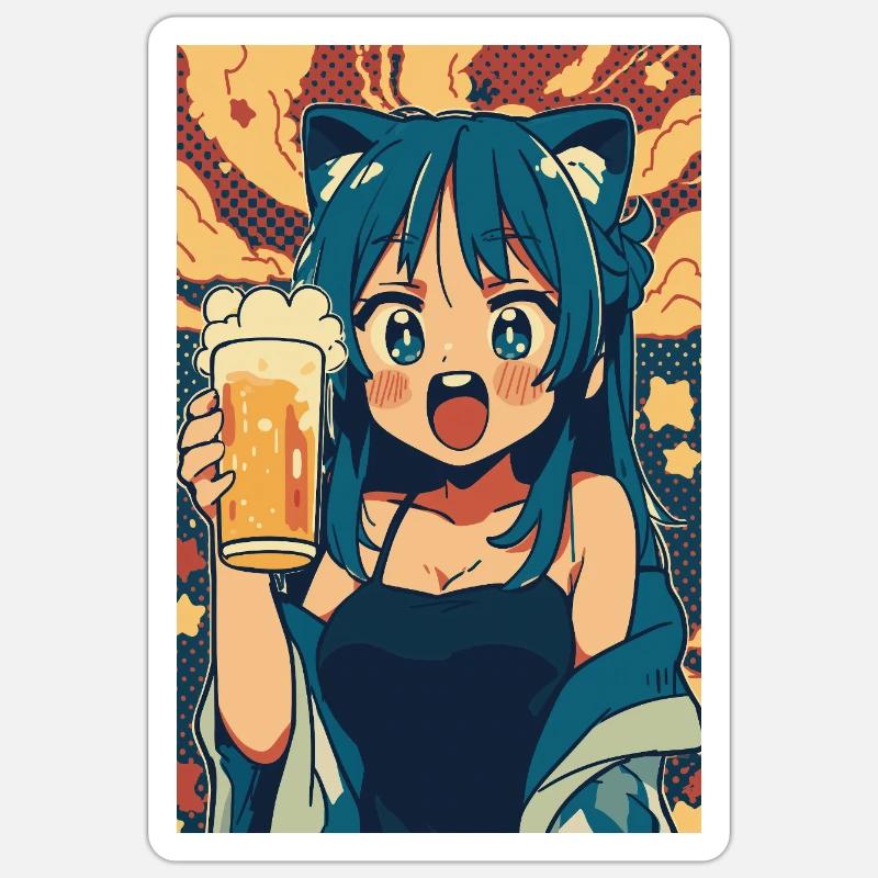 Sticker Größe S (10 x 10 cm) - 