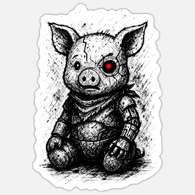 Sticker Größe S (10 x 10 cm) - 