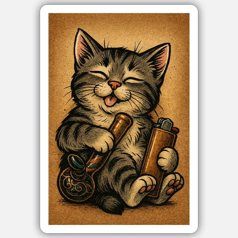 Sticker taille S (10 x 10 cm) - 