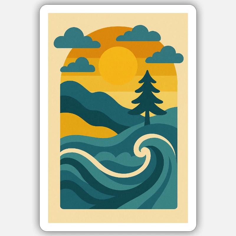 Sticker Größe S (10 x 10 cm) - 
