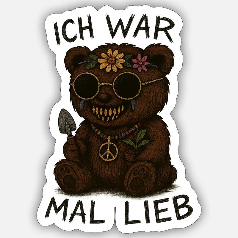 Sticker Größe S (10 x 10 cm) - 