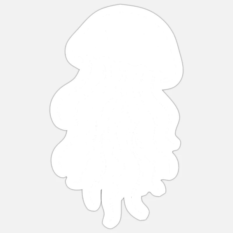 Jellyfish Sticker size S (10 x 10 cm)