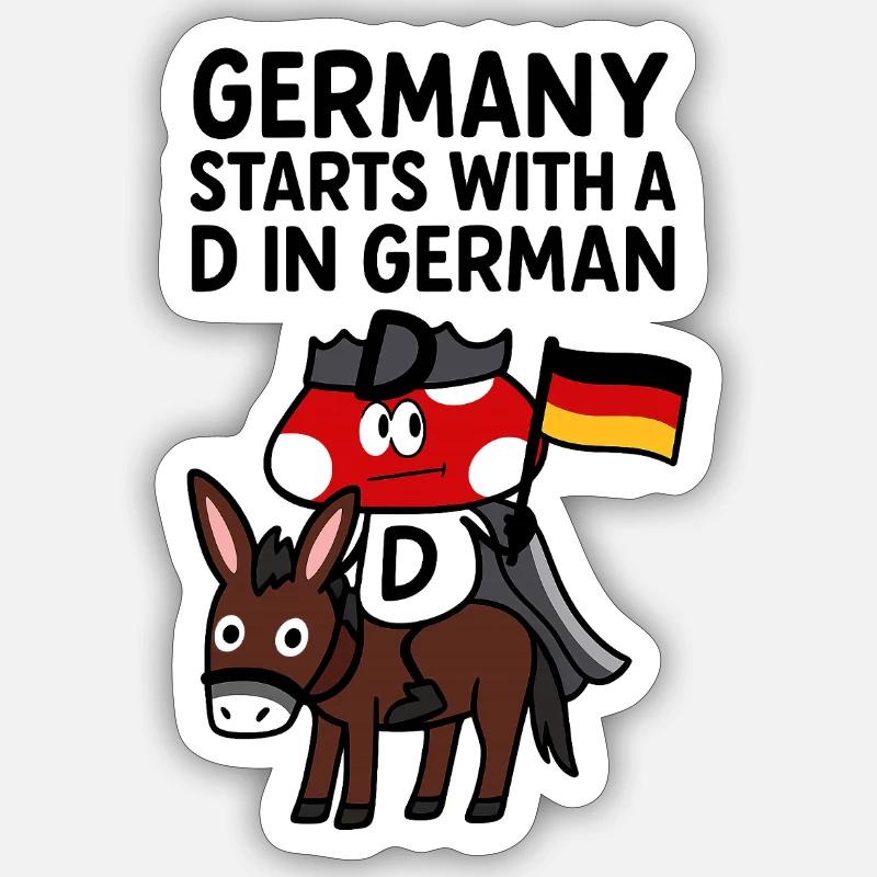 Sticker Größe S (10 x 10 cm) - 