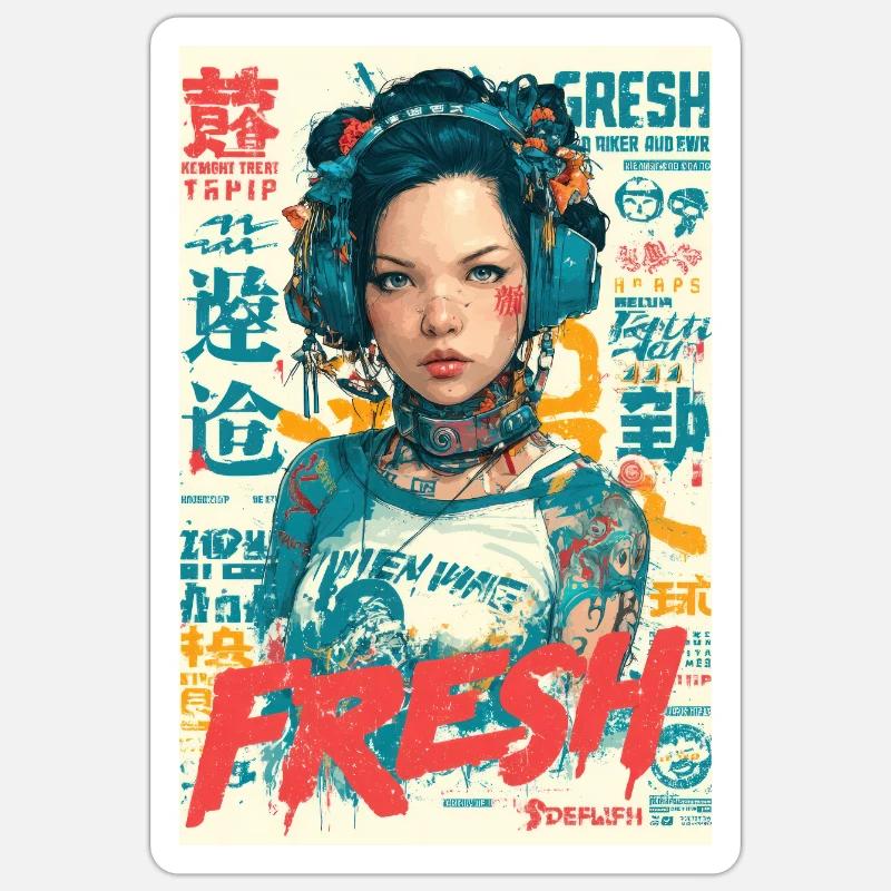 Sticker size S (10 x 10 cm) - 