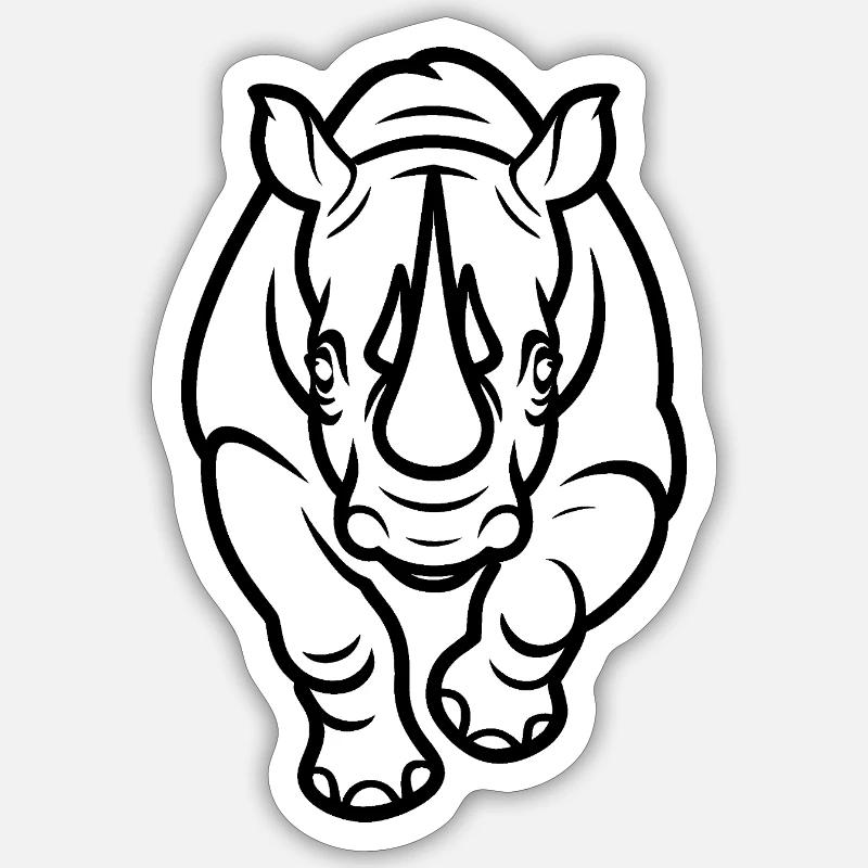 Sticker taille S (10 x 10 cm) - 