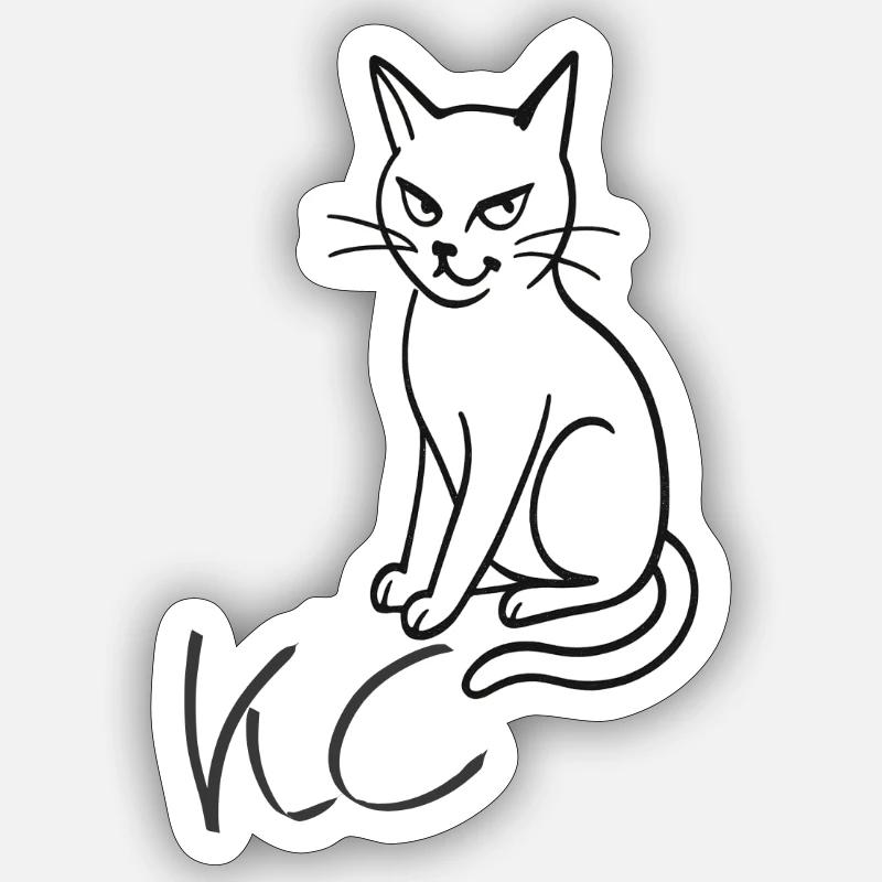 Sticker taille S (10 x 10 cm) - 