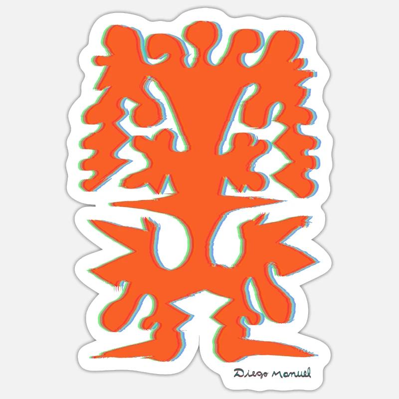 Proyecto_nuevo_-3- - Sticker Größe S (10 x 10 cm) - Mattweiß