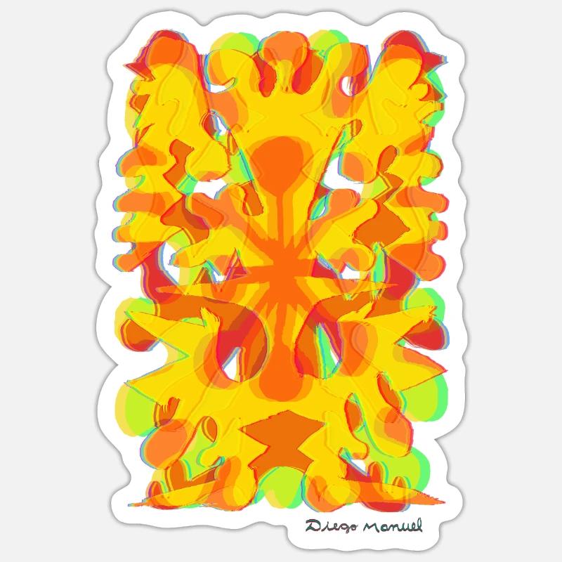 Sticker Größe S (10 x 10 cm) - 