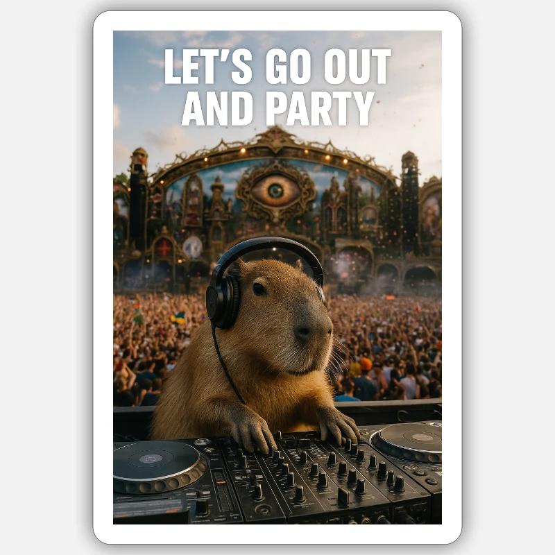 Sticker size S (10 x 10 cm) - 