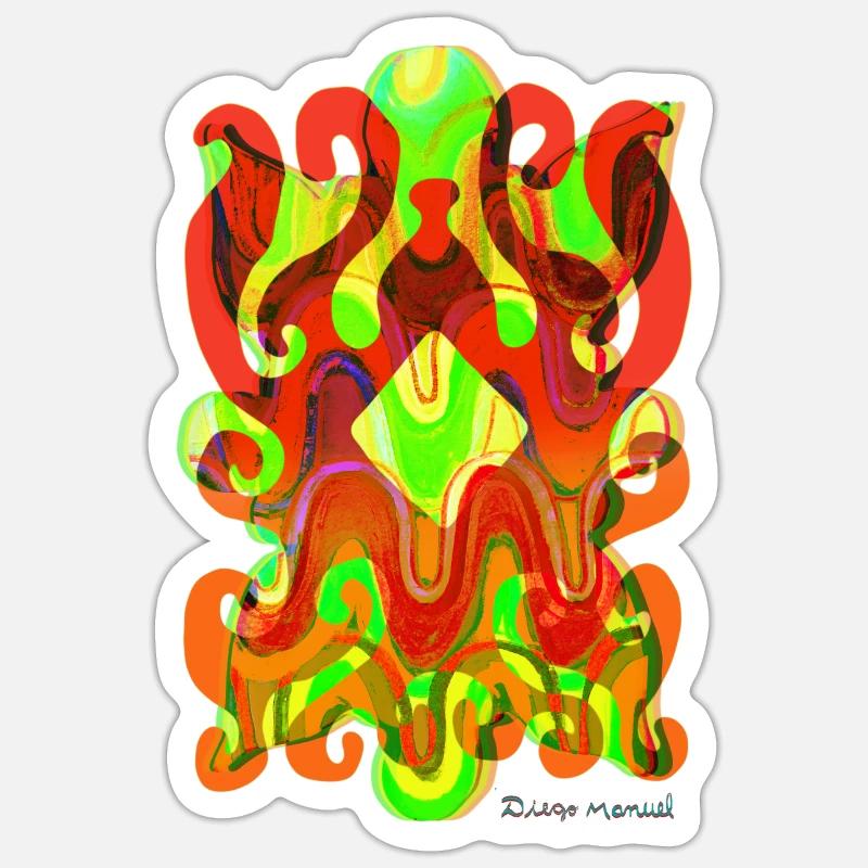 Sticker taille S (10 x 10 cm) - 