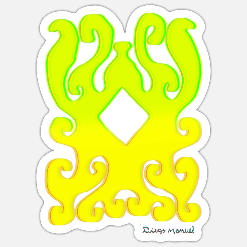 forms-tapestry-2023-2_-12- Sticker size S (10 x 10 cm)