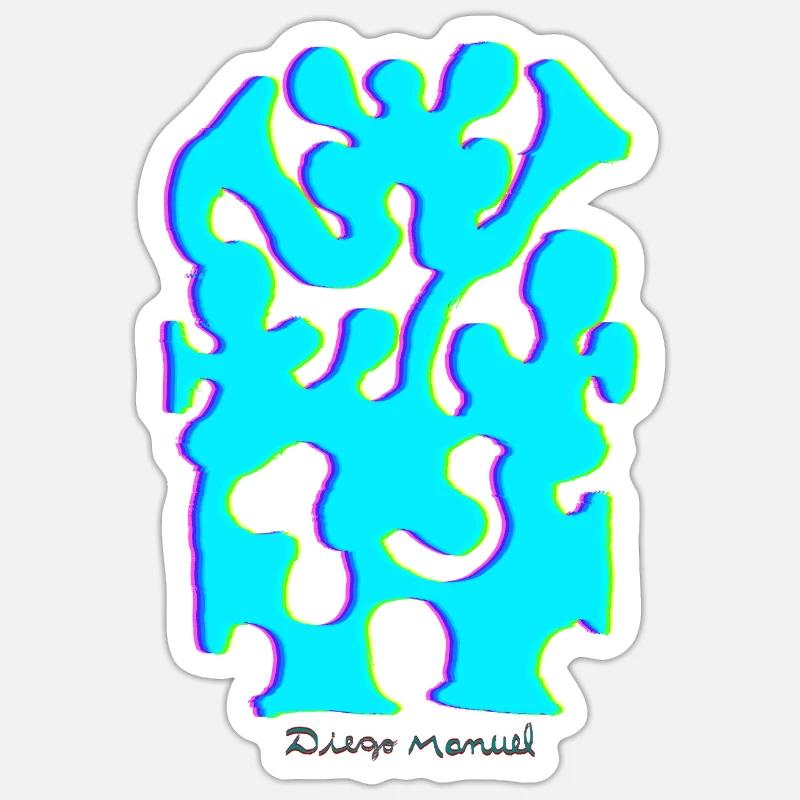 Sticker Größe S (10 x 10 cm) - 