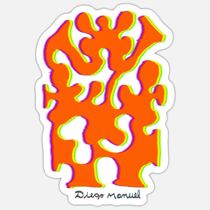 Sticker Größe S (10 x 10 cm) - 