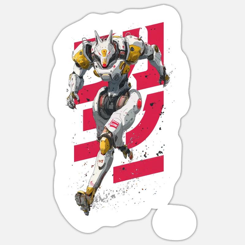 Sticker taille S (10 x 10 cm) - 