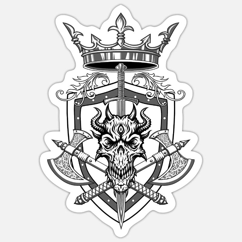 Sticker Größe S (10 x 10 cm) - 