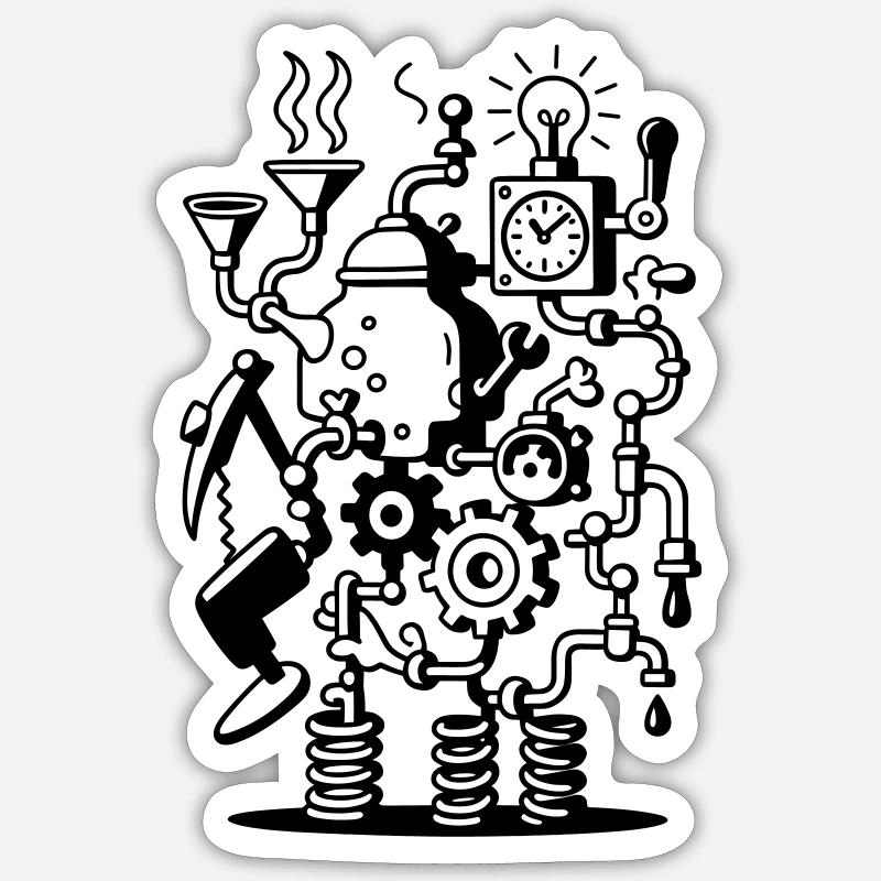 Sticker size S (10 x 10 cm) - 