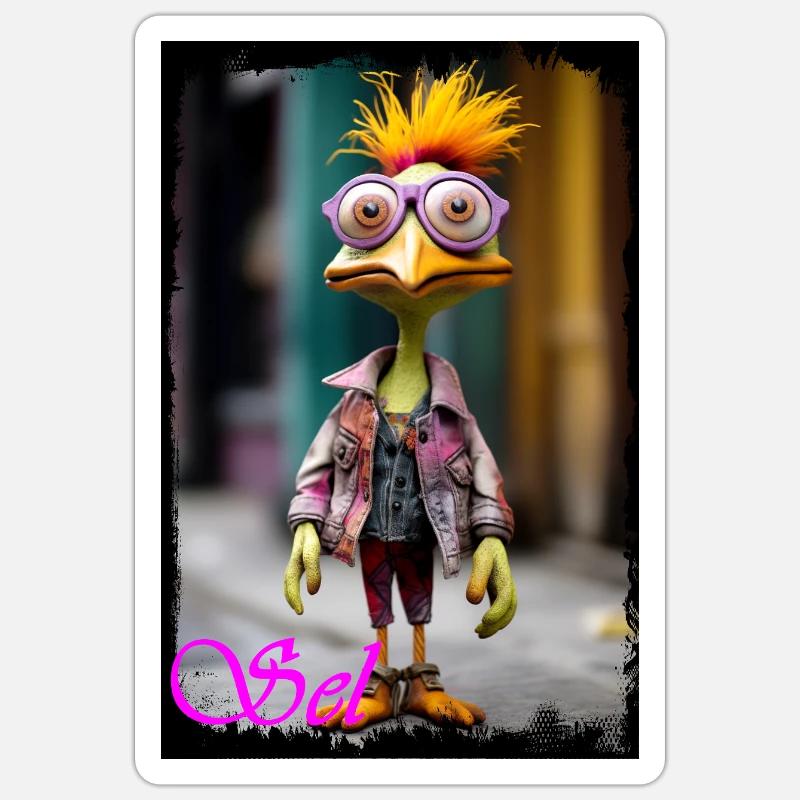 Sticker taille S (10 x 10 cm) - 