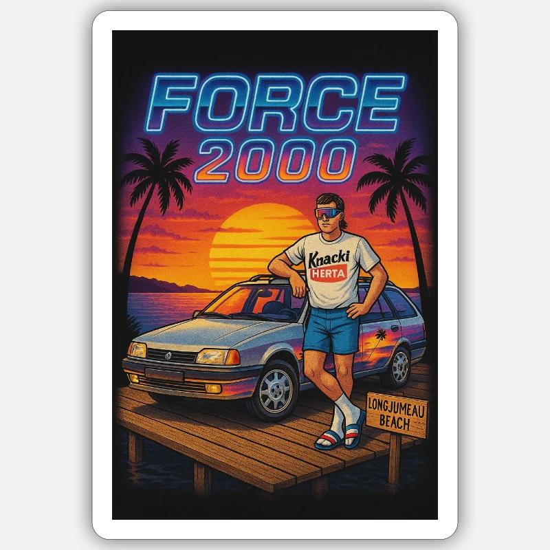 Sticker taille S (10 x 10 cm) - 