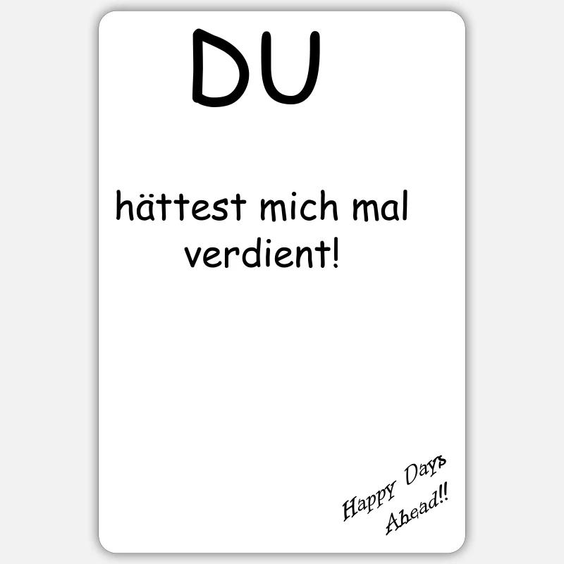 Sticker Größe S (10 x 10 cm) - 