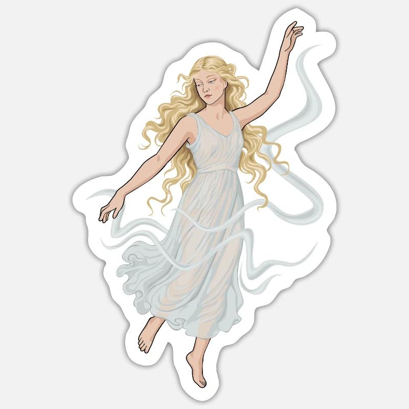 Fée Sticker taille S (10 x 10 cm)