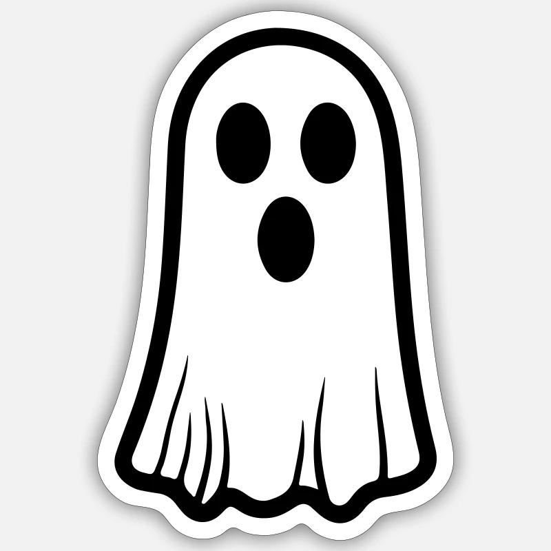 geist Sticker Größe S (10 x 10 cm)