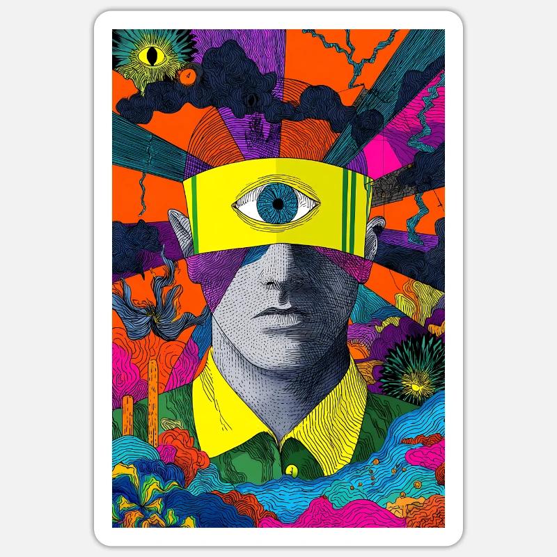 Sticker Größe S (10 x 10 cm) - 