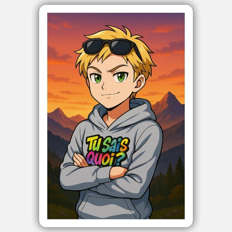 Sticker Größe S (10 x 10 cm) - 