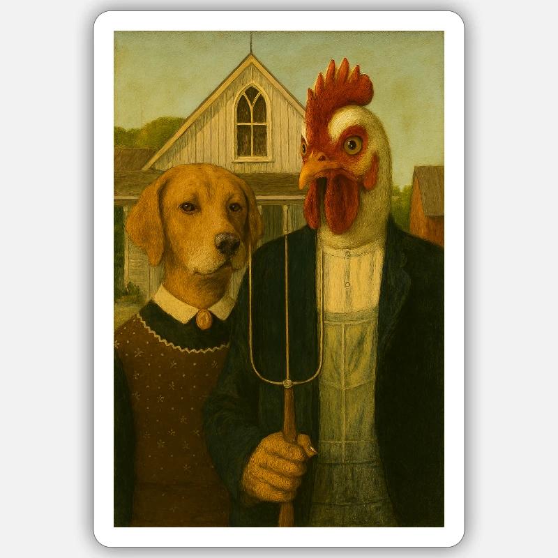 Sticker size S (10 x 10 cm) - 