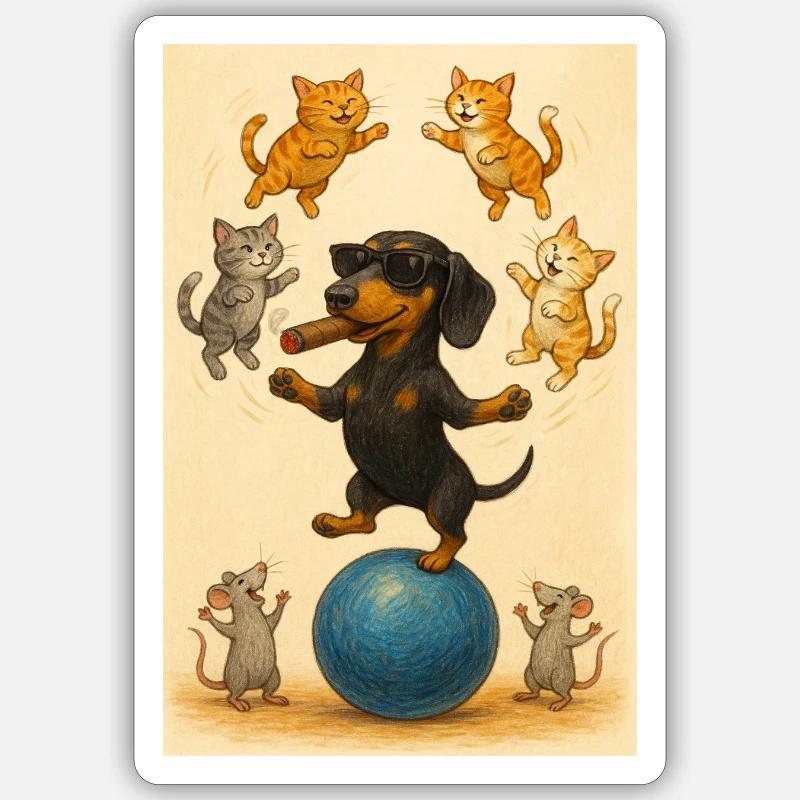 Sticker size S (10 x 10 cm) - 