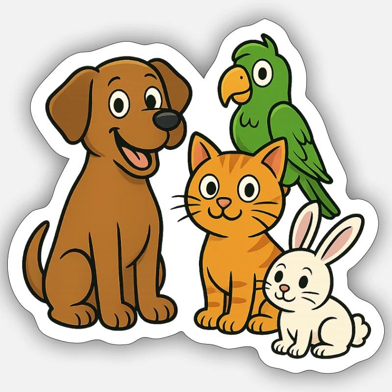 Sticker Größe S (10 x 10 cm) - 