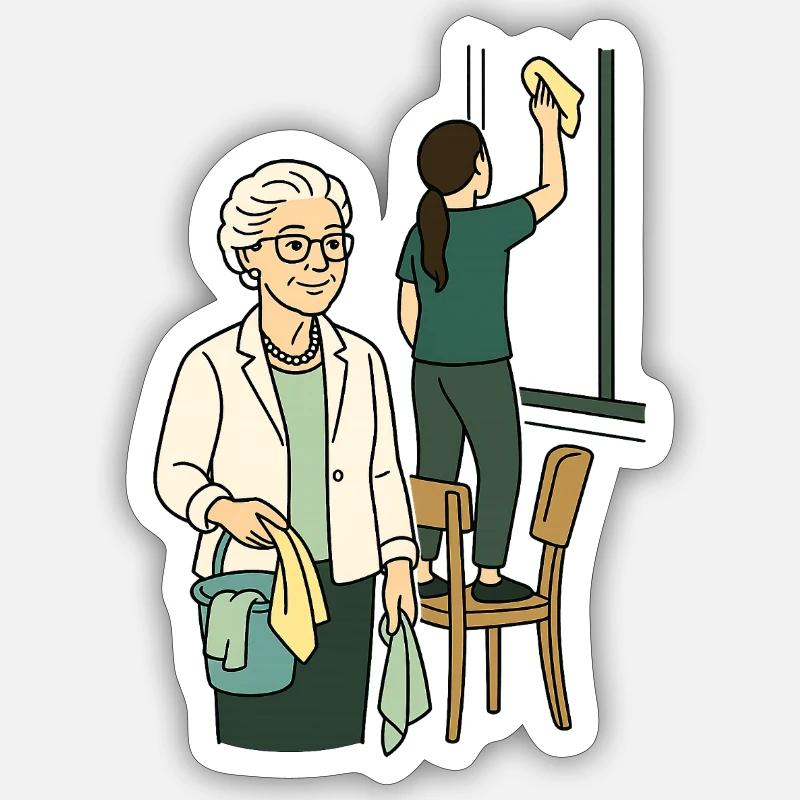 Sticker taille S (10 x 10 cm) - 