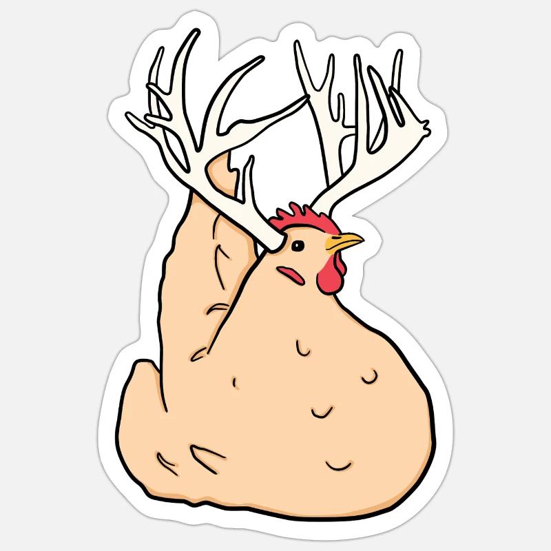 Orpingtons Sticker taille S (10 x 10 cm)