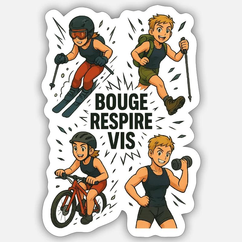 Sticker taille S (10 x 10 cm) - 