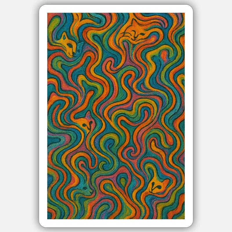 Sticker taille S (10 x 10 cm) - 