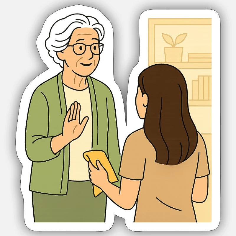 Sticker size S (10 x 10 cm) - 