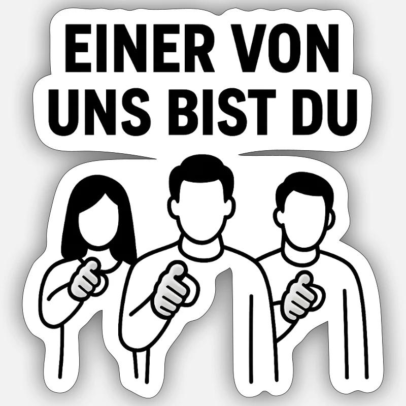 Sticker taille S (10 x 10 cm) - 