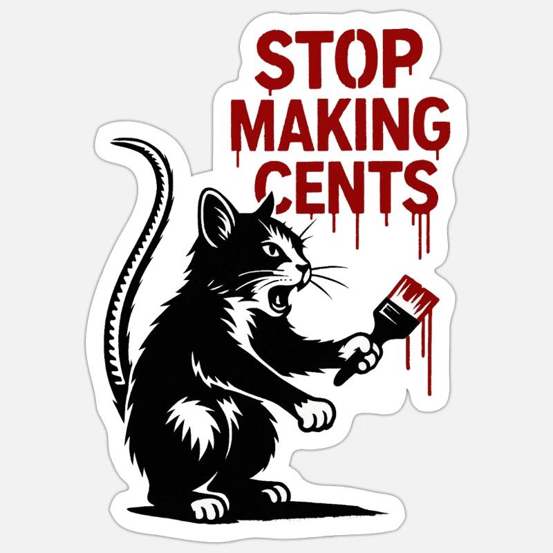 Sticker Größe S (10 x 10 cm) - 